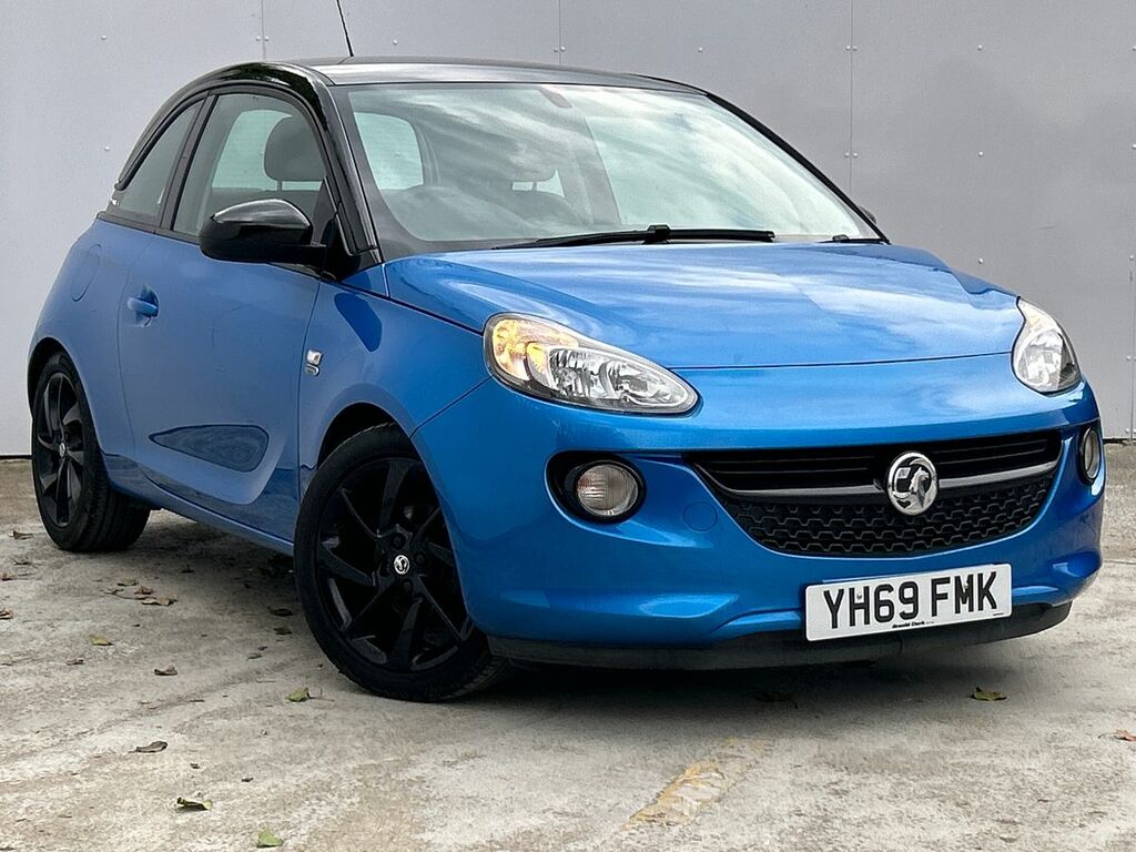Compare Vauxhall Adam 1.2I Griffin YH69FMK Blue