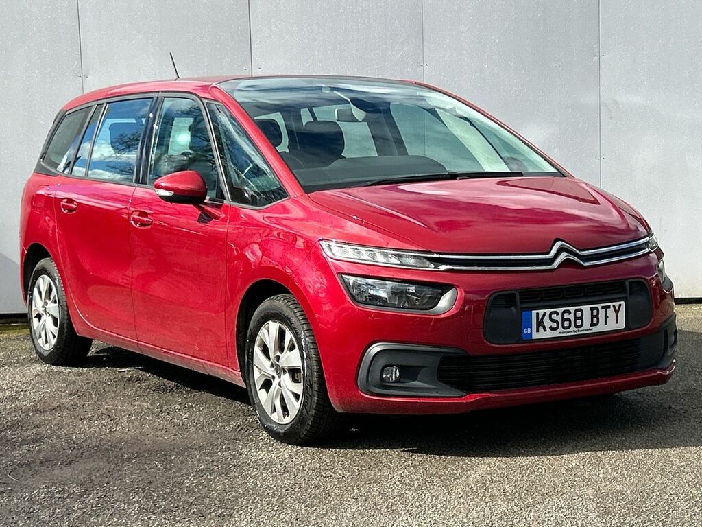 Compare Citroen Grand C4 SpaceTourer 1.2 Puretech 130 Touch Edition KS68BTY Red