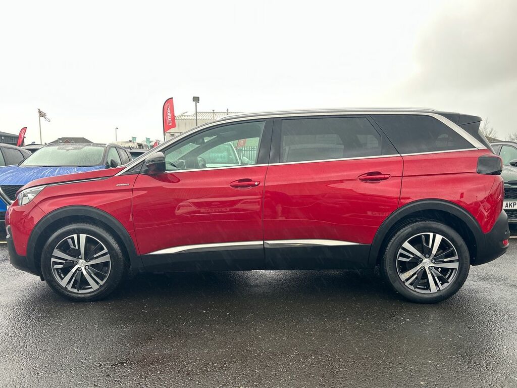 Compare Peugeot 5008 1.6 Puretech 180 Gt Line Eat8 FV70RLY Red