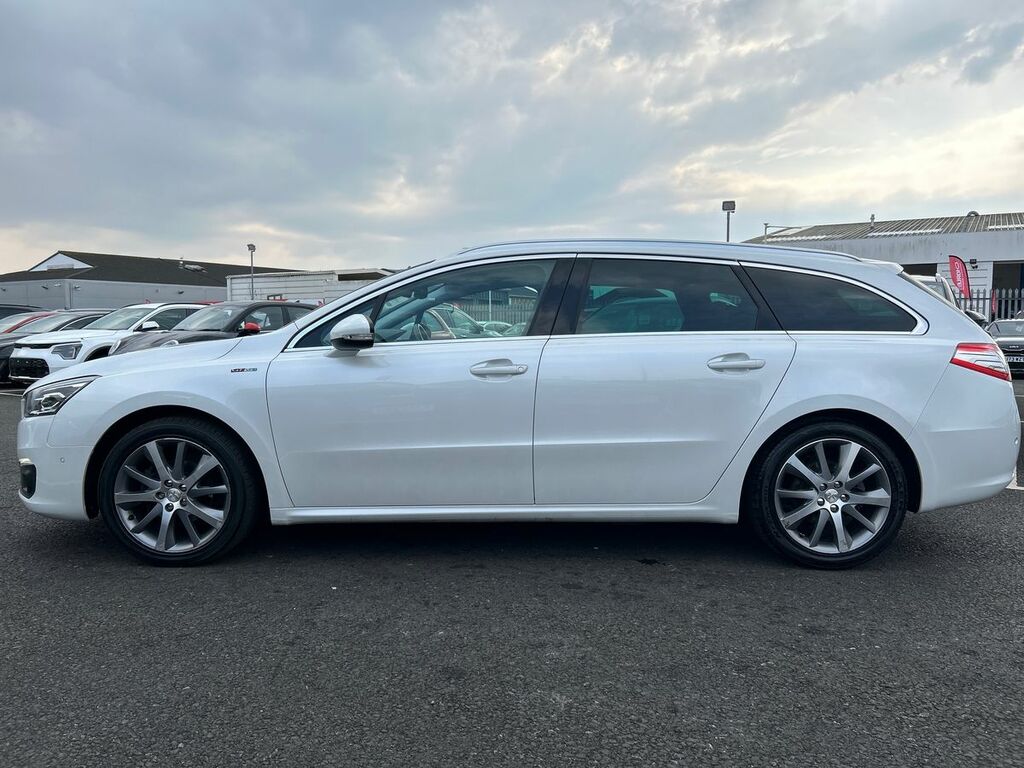 Compare Peugeot 508 1.6 Bluehdi 120 Gt Line YY17WXW White
