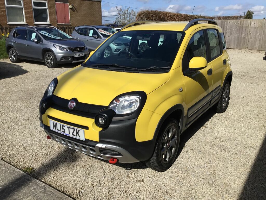 Fiat Panda Cross 1.3 80 Bhp 4X4 2 Owners Only Yellow #1
