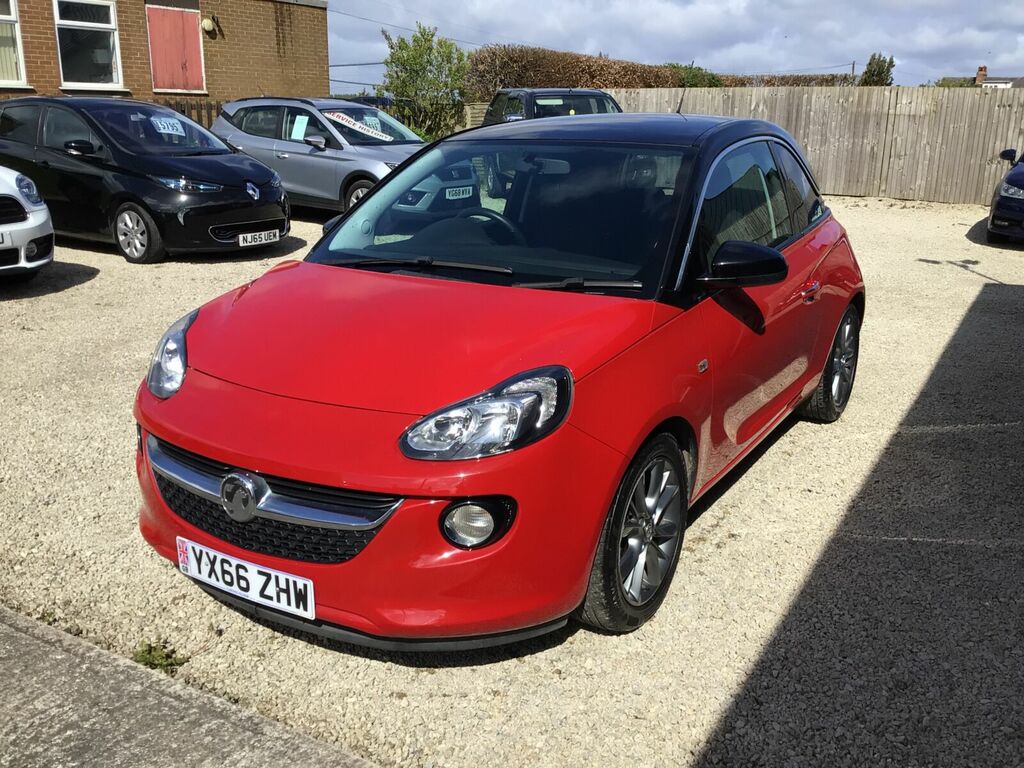 Compare Vauxhall Adam Jam 1.4 85 Bhp Two Owners Only 79, YX66ZHW Red