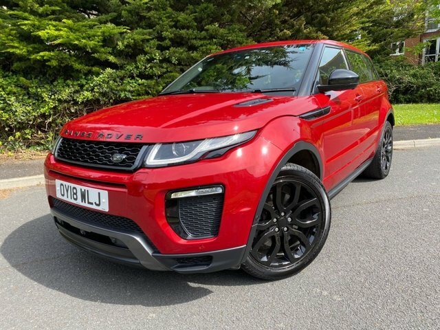 Compare Land Rover Range Rover Evoque 2.0 Sd4 Hse Dynamic OY18WLJ Red