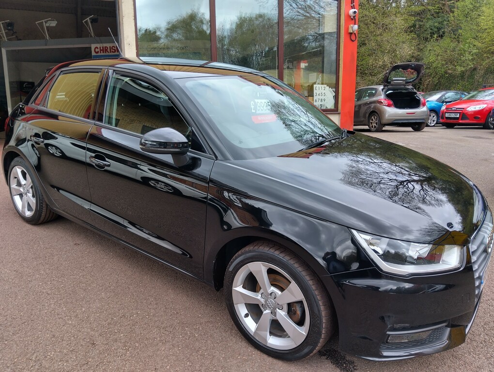 Audi A1 Hatchback Black #1