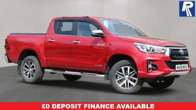 Toyota HILUX 2.4 D-4d Invincible X Pickup 4Wd Red #1