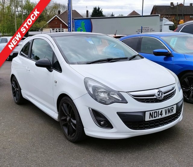 Compare Vauxhall Corsa 1.2 Limited Edition ND14VMR White