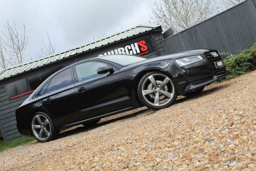 Audi A8 Tdi Quattro Black Black #1