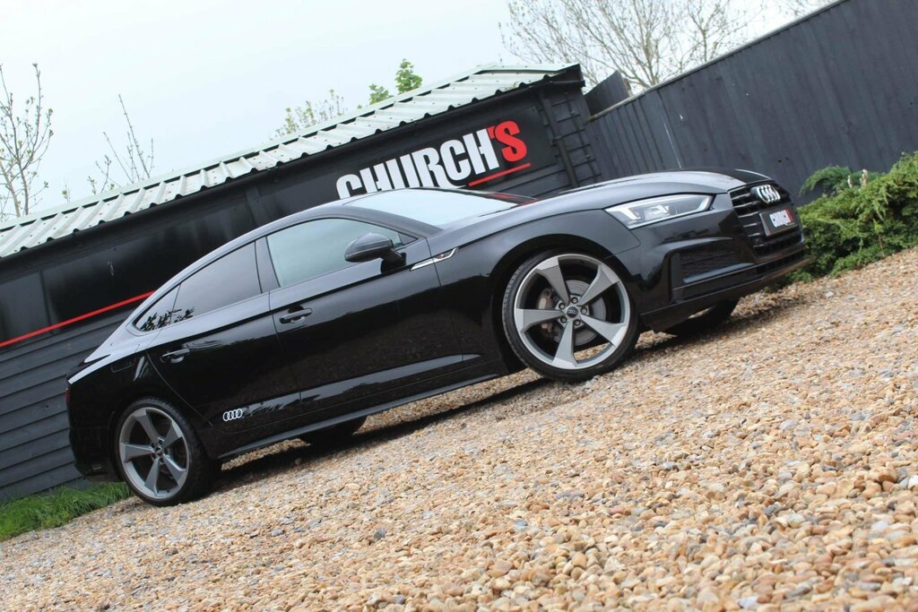 Compare Audi A5 Sportback Tdi Black  Black