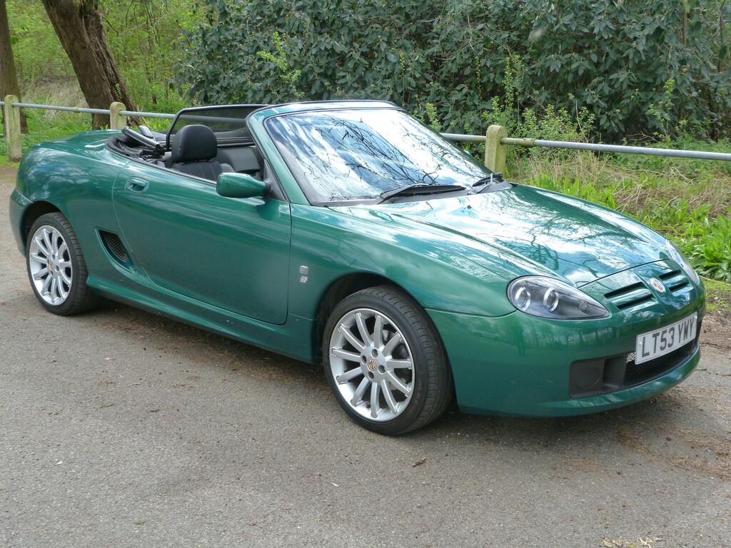 Compare MG MGTF 135, Very Very Low Mileage Just 18,500M, Immaculat LT53YWY Green