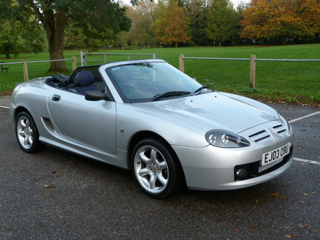 Compare MG MGTF 115 Coolblue Se, Just 12,100 Miles.immaculate S EJ03OBU Silver