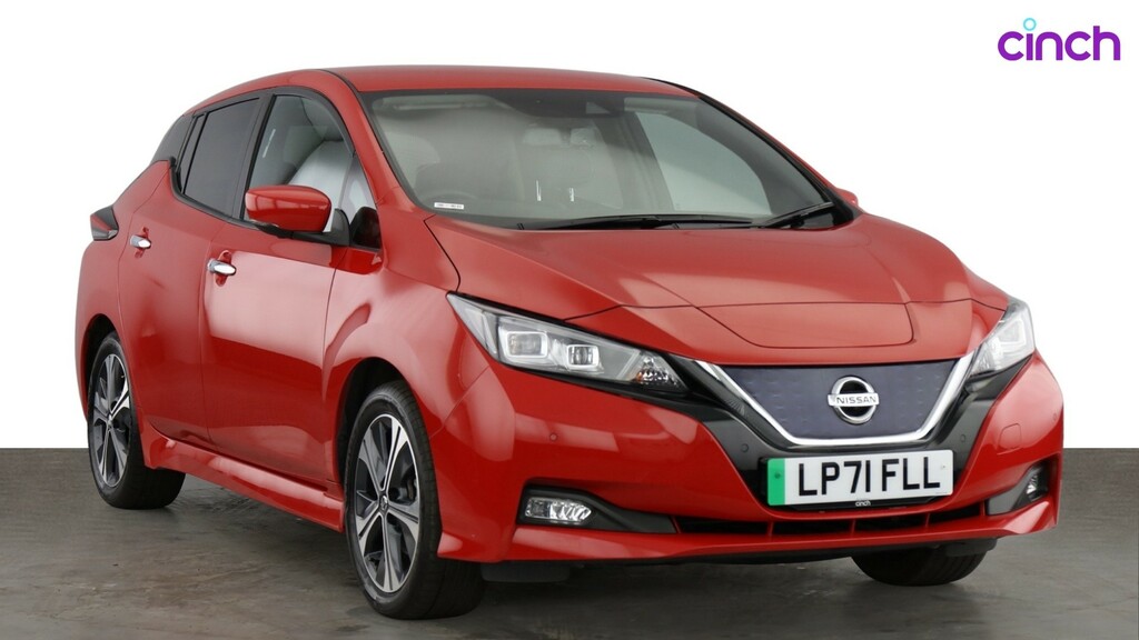 Compare Nissan Leaf Tekna LP71FLL Red