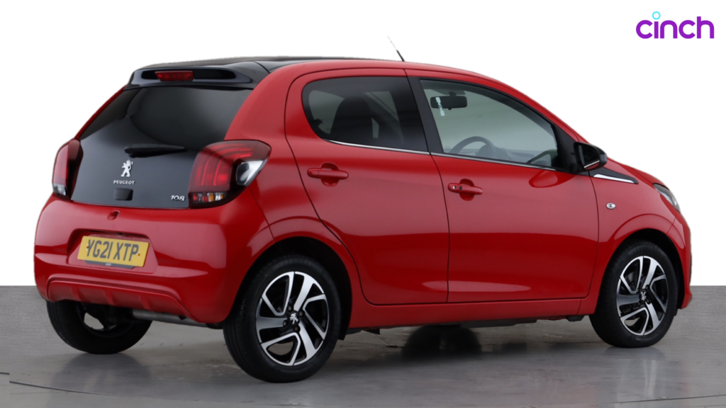 Compare Peugeot 108 Allure YG21XTP Red