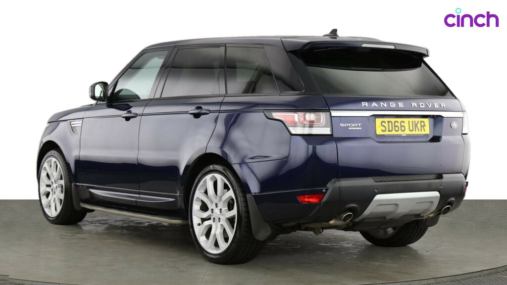 Compare Land Rover Range Rover Sport Hse SD66UKR Blue