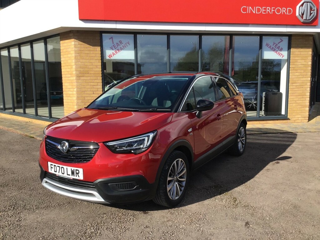 Compare Vauxhall Crossland X 1.2 Griffin Euro 6 Ss FD70LWR Red