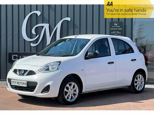Compare Nissan Micra 1.2 Vibe 79 Bhp YH17TFN White