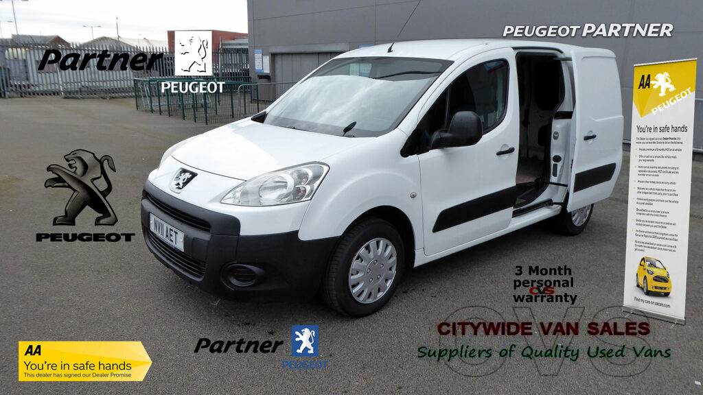 Compare Peugeot Partner Peugeot Partner 2011 NV11AET White