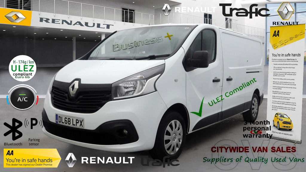 Compare Renault Trafic Renault Trafic 2019 DL68LPX White