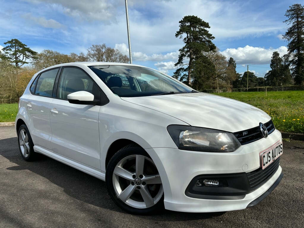 Volkswagen Polo R-line Style Ac White #1