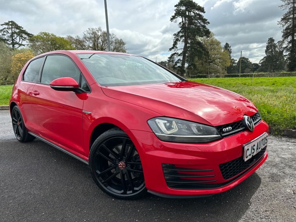 Compare Volkswagen Golf Gtd EF63TOH Red