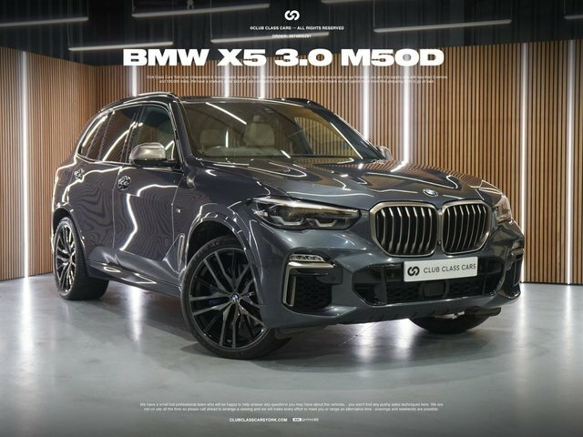 Compare BMW X5 M50d 395 Bhp OE19JKK Grey
