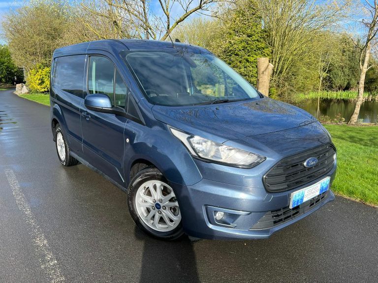 Compare Ford Transit Connect 1.5 Ecoblue 120Ps Limited Van BD21DDX Blue