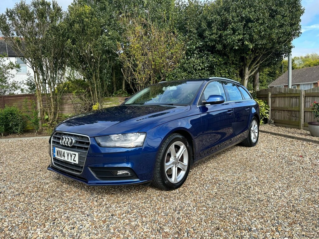 Audi A4 2014 14 2.0 Blue #1