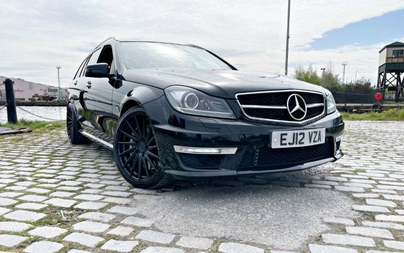 Compare Mercedes-Benz C Class Estate EJ12VZA Black