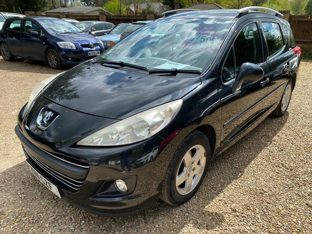 Peugeot 207 SW Sw 1.6 Hdi Active Euro 5 Black #1