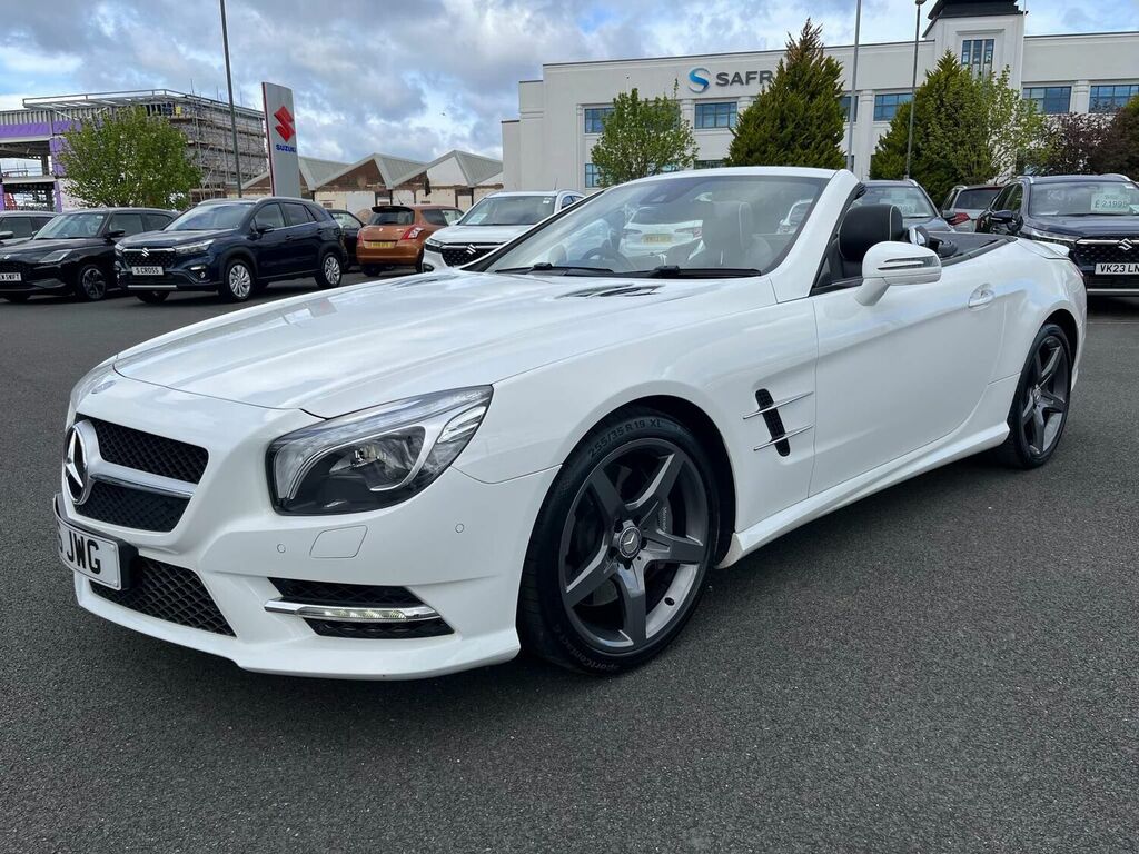 Compare Mercedes-Benz SL Class Convertible 3.5 Sl350 Amg Sport G-tronic Euro 5 S R26JWG White