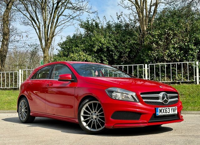 Compare Mercedes-Benz A Class 1.5 A180 Cdi Blueefficiency Amg Sport 109 Bhp MX63YWP Red