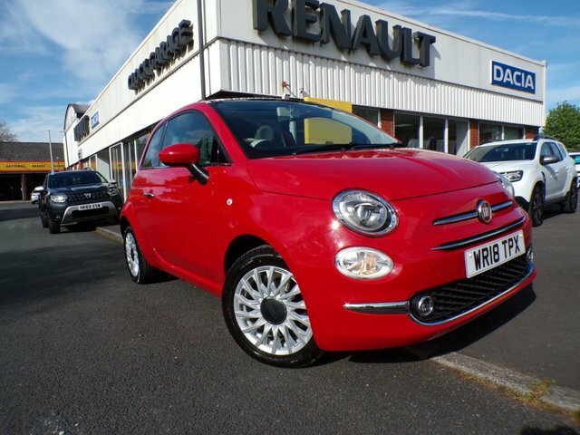 Compare Fiat 500 500 Lounge WR18TPX Red