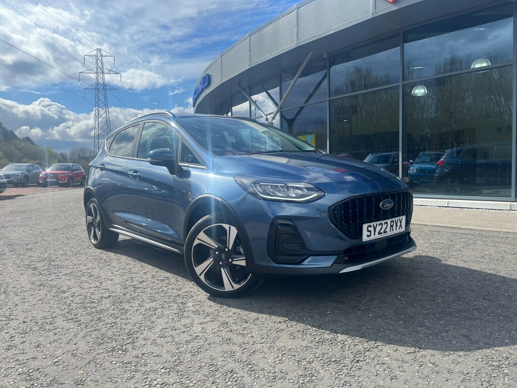 Compare Ford Fiesta 1.0 Ecoboost Active SY22RYX Blue