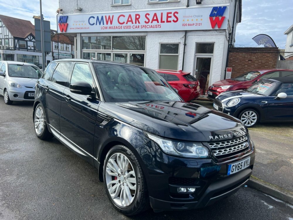 Compare Land Rover Range Rover Sport 3.0 Sd V6 Hse Dynamic 4Wd Euro 6 Ss GY65VYL Black