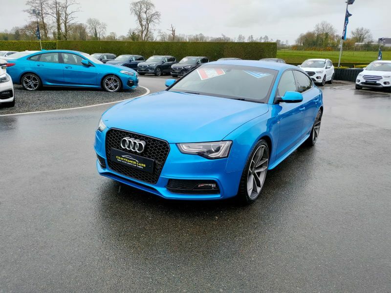Compare Audi A5 S Line Black Edition 2.0Tdi N25EFL Blue