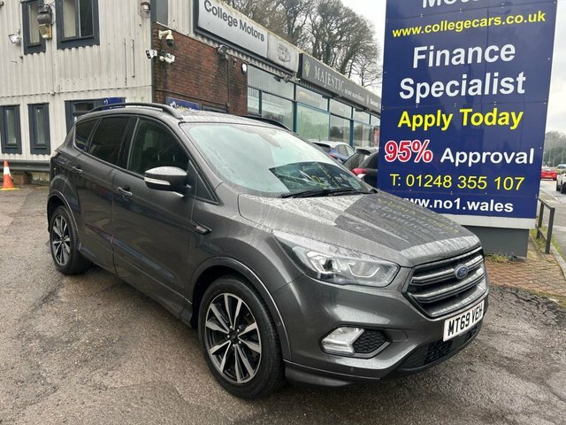 Compare Ford Kuga 201969 2.0 St-line Tdci 148 Bhp, One Owner Fro MT69VEH Grey