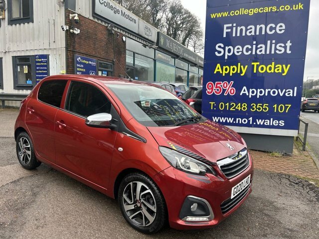 Compare Peugeot 108 202020 1.0 Active 72 Bhp, 2 Owners From New, O GD20LHO Red