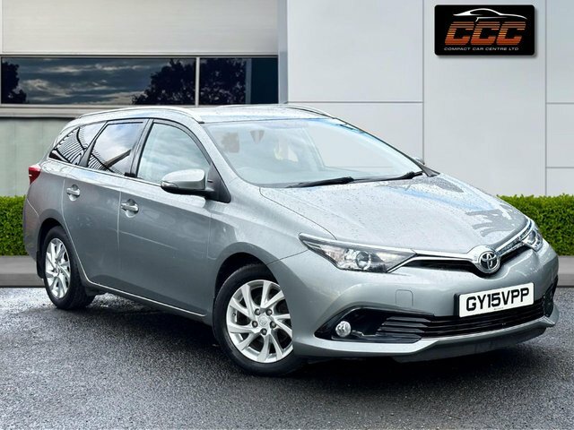 Compare Toyota Auris 1.6 D-4d Icon Touring Sports 110 Bhp GY15VPP Grey