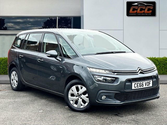 Citroen Grand C4 Picasso Grand Picasso 1.6 Bluehdi Touch Edition Ss 118 Grey #1