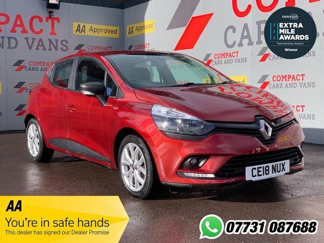 Compare Renault Clio Play Tce CE18NUX Red