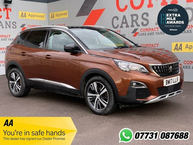 Compare Peugeot 3008 1.2 Puretech Ss Allure 130 Bhp BW17LLR Brown