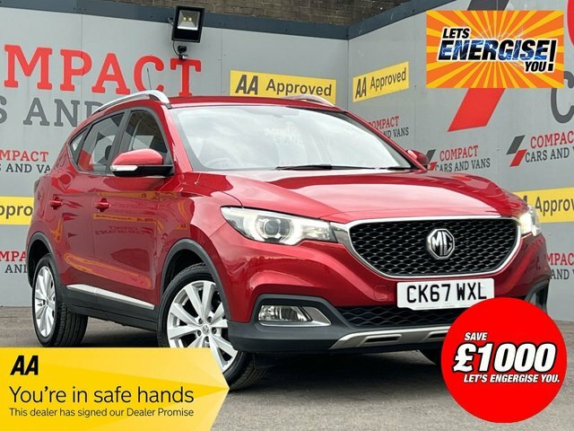 Compare MG ZS 1.5 Excite 105 Bhp CK67WXL Red
