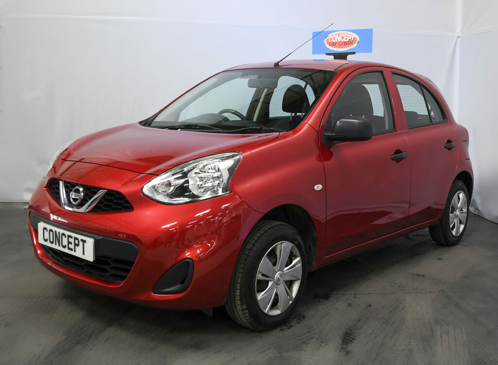 Compare Nissan Micra Hatchback 1.2 80Ps  Red