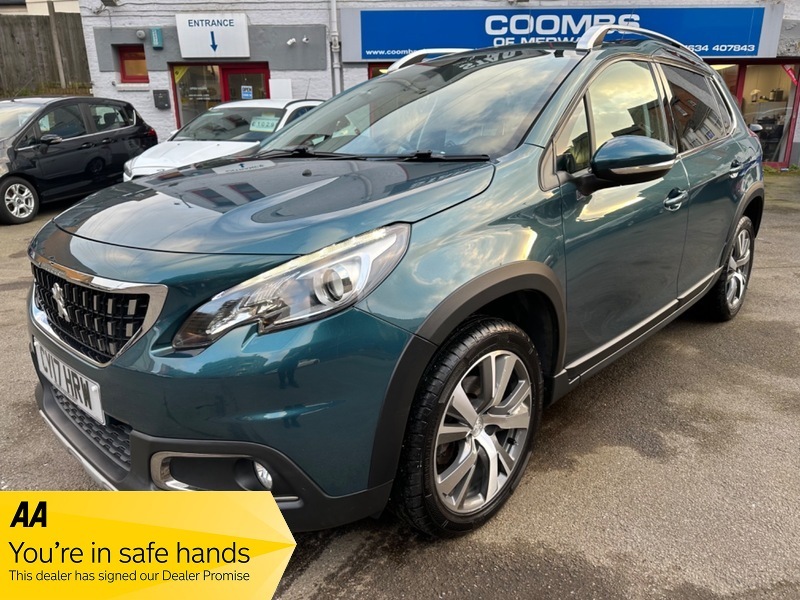Compare Peugeot 2008 Ss Allure CY17HRW Green
