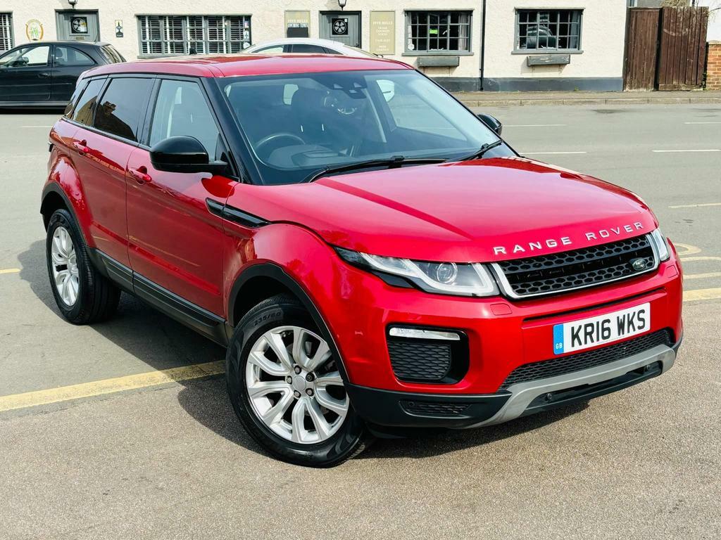 Compare Land Rover Range Rover Evoque 2.0 Td4 Se Tech 4Wd Euro 6 Ss KR16WKS Red