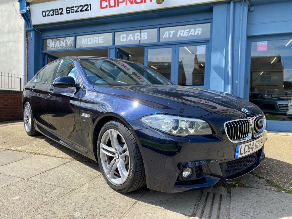 Compare BMW 5 Series 520D M Sport LC64GHO Black