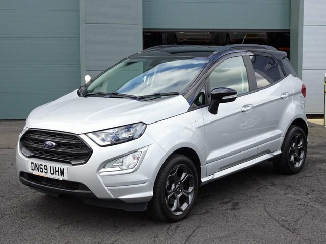 Compare Ford Ecosport 1.0L St-line 124 Bhp DN69UHW Silver