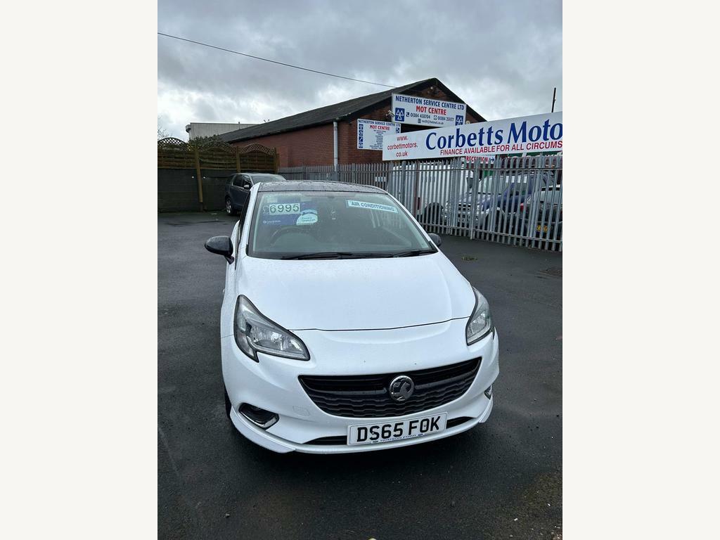 Compare Vauxhall Corsa 1.0I Turbo Ecoflex Limited Edition Euro 6 Ss DS65FOK White