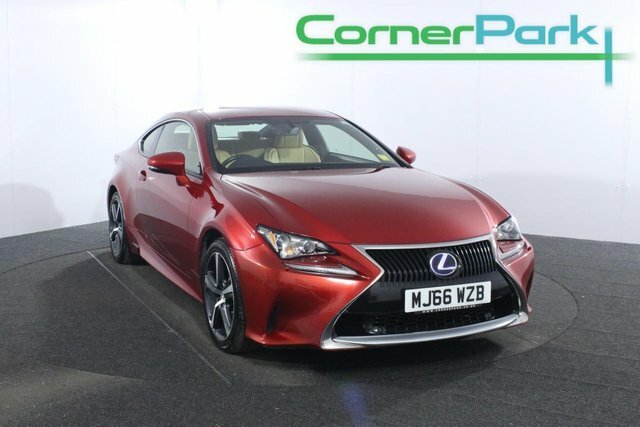 Lexus RC Coupe Red #1