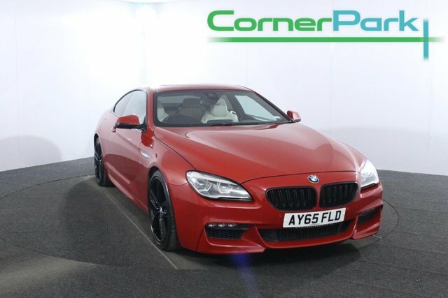 Compare BMW 6 Series Coupe AY65FLD Red