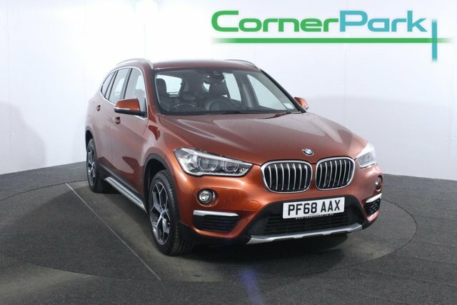 Compare BMW X1 Estate PF68AAX Orange